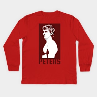 Red Peters Kids Long Sleeve T-Shirt